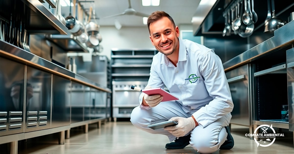 Dedetização para Cozinhas Industriais em São Sebastião - SP | Empresa de Dedetização para Restaurante